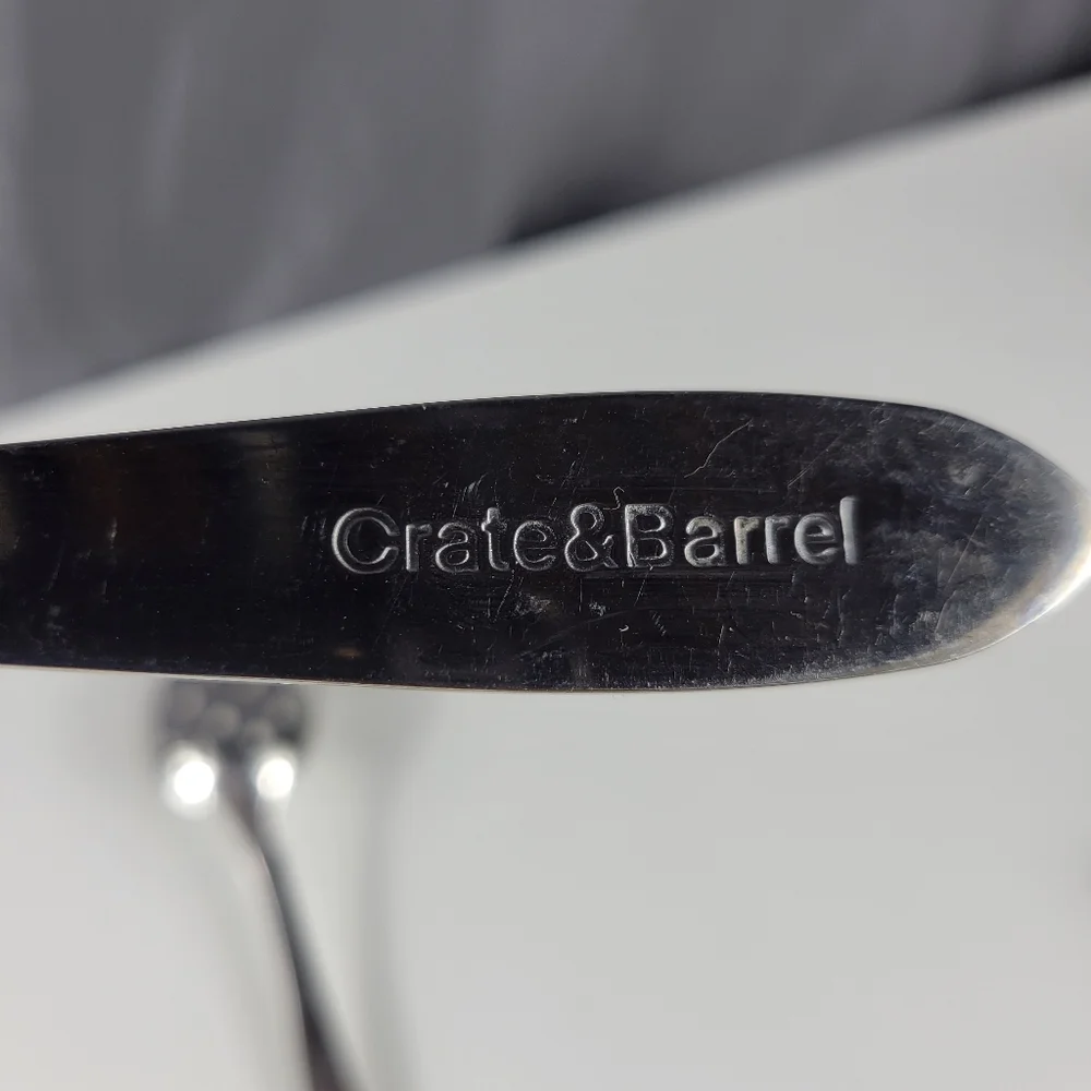 Crate & Barrel Spoons 18/10 Stainless